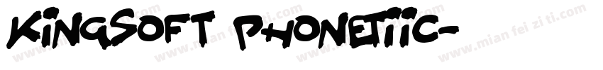 Kingsoft Phonetiic字体转换